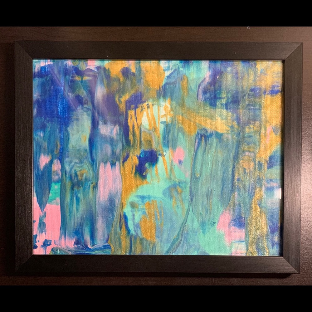 Framed Acrylic Painting Art Bundle